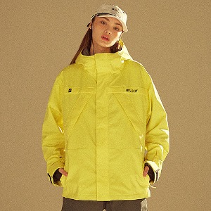 2122 홀리데이 HOLIDAY PLATOON 2L jacket [2layer] - yellow 스노우보드복 자켓 남녀공용