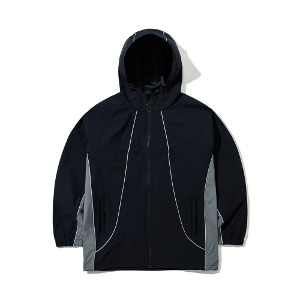 2324 BSRABBIT PP STRETCH HOODED JACKET NAVY 비에스래빗스노우보드복