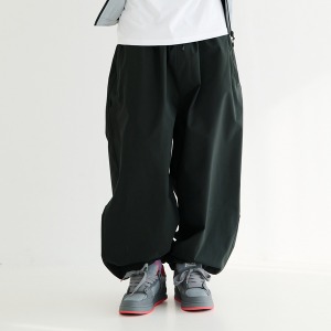 2324 QMILE 462 NEWTRO BAGGY 3L TRACK PANTS DEEP FOREST 큐마일 스노우보드복 팬츠 남자여자공용