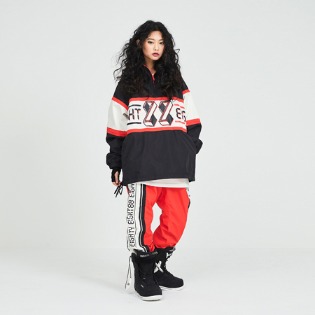 1819 lucky pants red / 88 럭키 보드복팬츠 레드