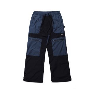 2122 BSRBT FRONT ZP TRACK PANTS PEACOCK BLUE