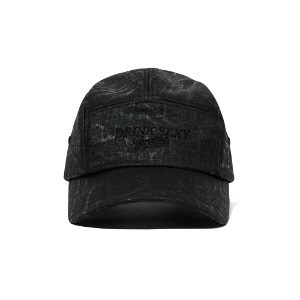 2324 BSRABBIT DSXBS 5 PANNAL CAP LEATHER BLACK 비에스래빗 모자
