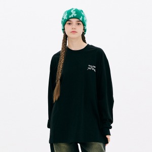 2324 BSRABBIT EVERY DAY LONG SLEEVE BLACK