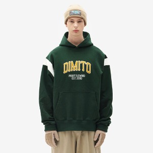 2223 DIMITO AUTHENTIC HOODIE FOREST GREEN 디미토 스노우보드 후디